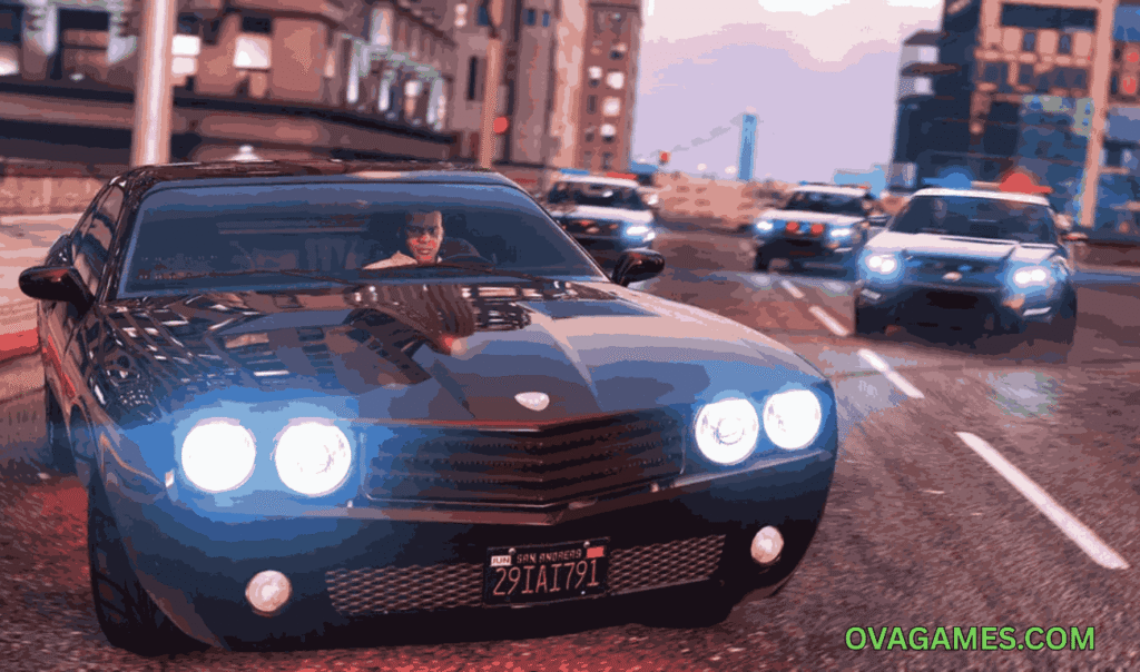 GTA 4 driving car
