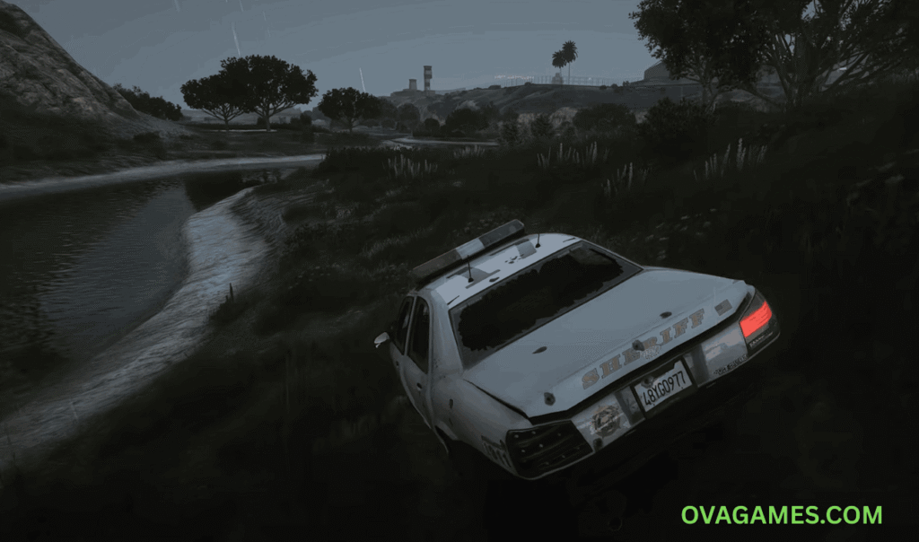 Gta v Police car Driving