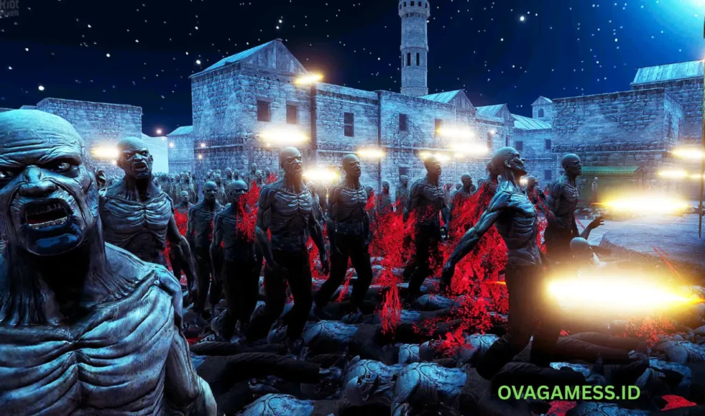 Massive battle simulation in UEBS