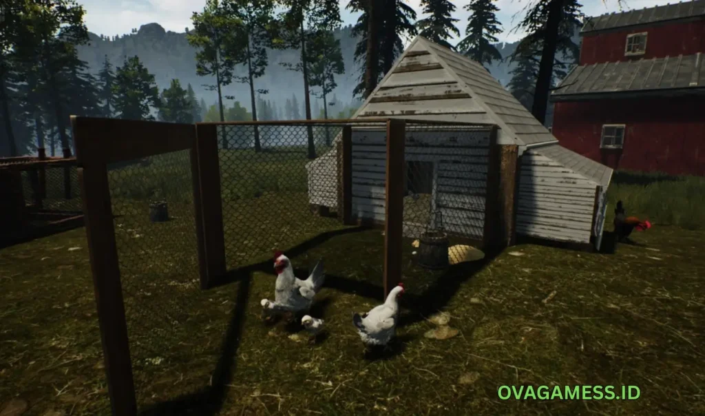 Ranch Simulator farm animals cattle and chickens