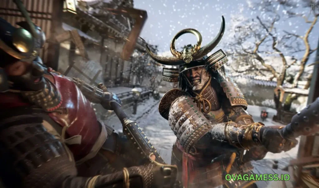 Samurai combat scene Assassin’s Creed Shadows 2025