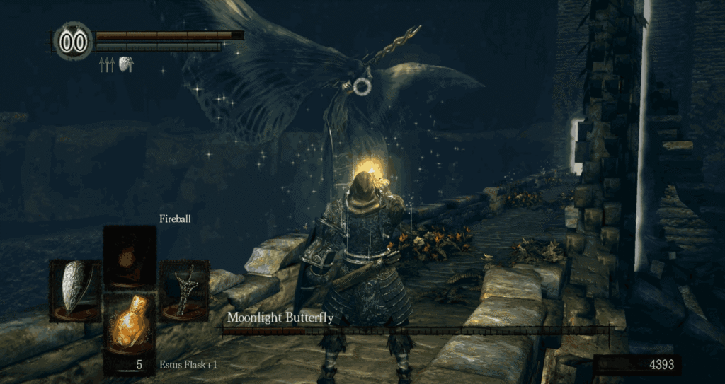 Dark Souls  boss fight Artorias of the Abyss DLC