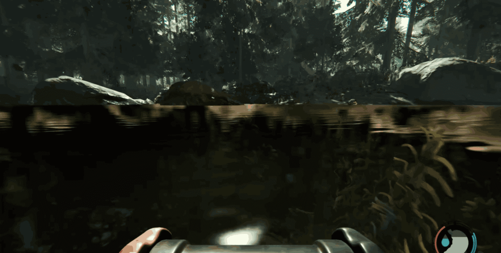 Cannibal enemies attacking at night in The Forest PC version