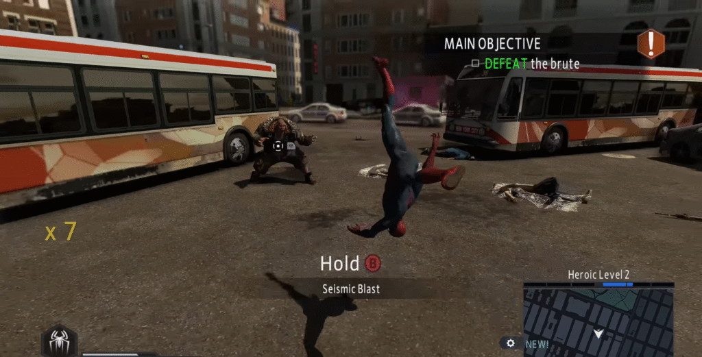 Spider-Man in different suits from the game