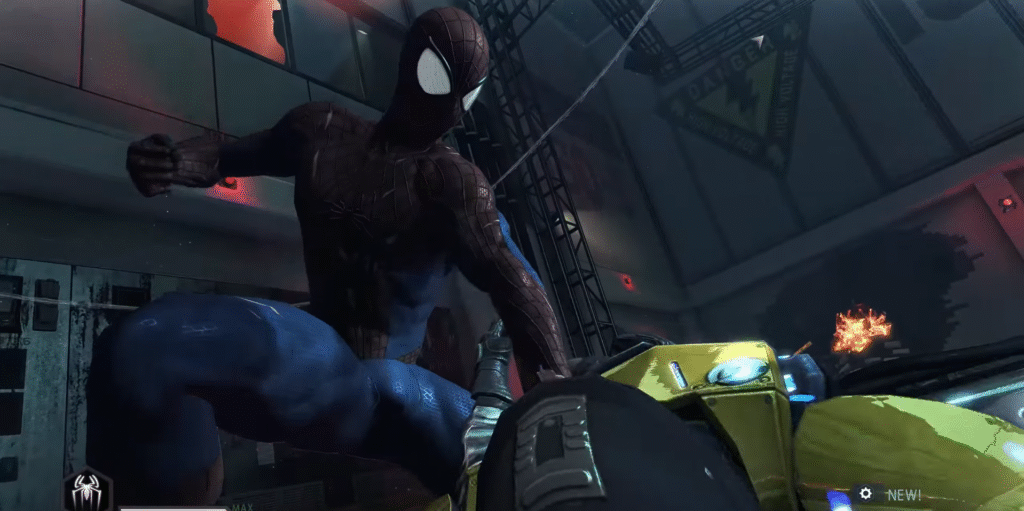 Spider-Man fighting enemies in Amazing Spider-Man 2 PC