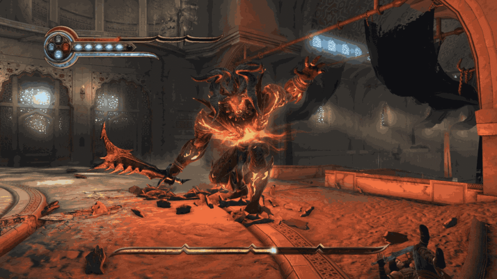 Prince of Persia The Forgotten Sands boss battle image