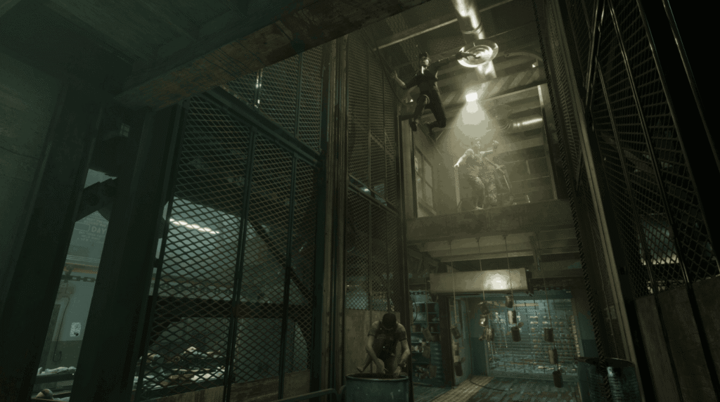 Outlast Mount Massive Asylum dark hallway scene