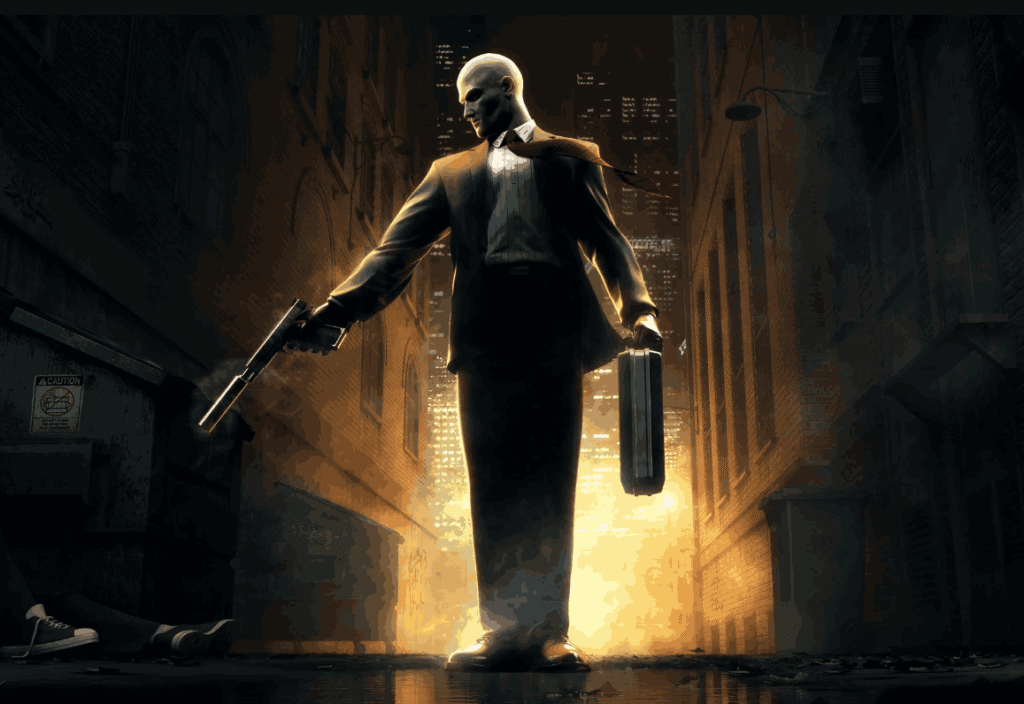 Hitman 2 mission in Japanese temple