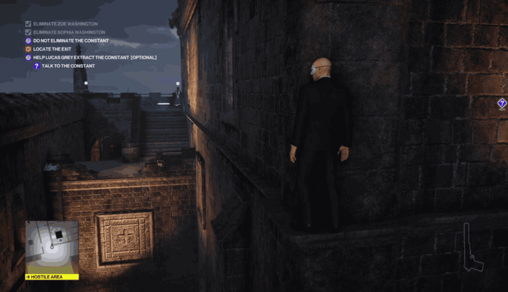 Screenshot of Hitman 2 in Malaysia level