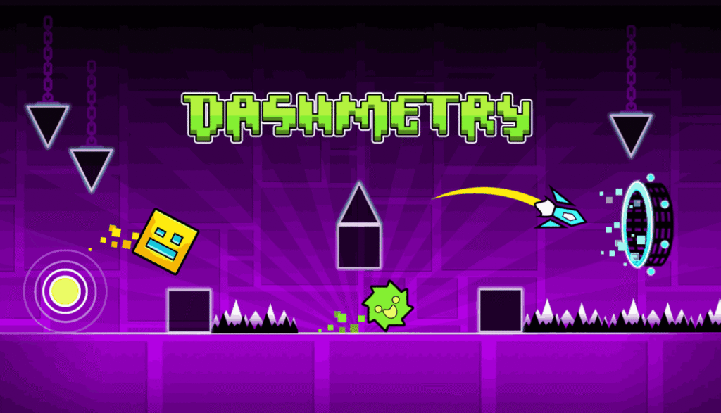 Step-by-step Geometry Dash