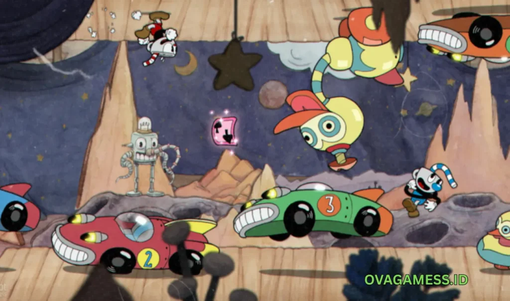 Cuphead co-op multiplayer gameplay