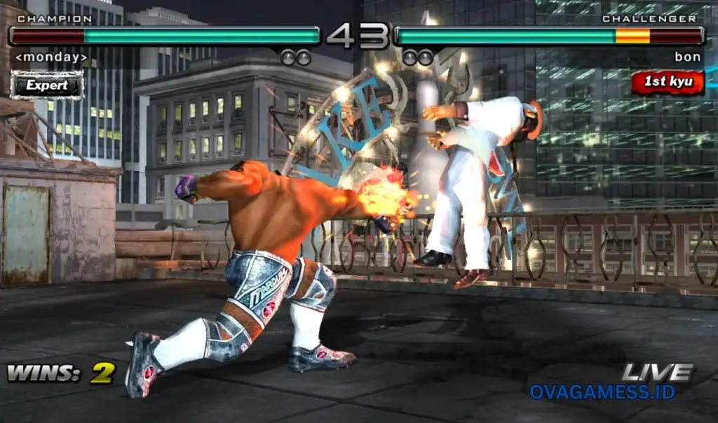 Tekken 5 highly compressed file from OvaGames