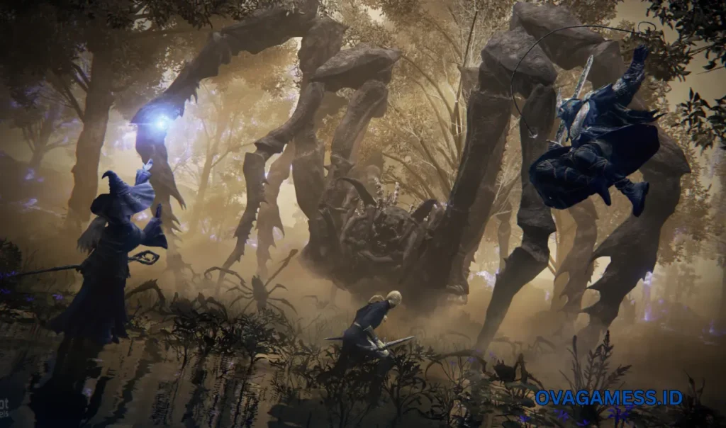 Elden Ring boss fight illustration