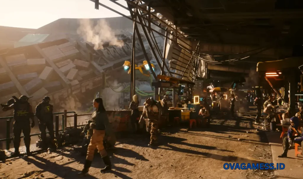 Cyberpunk 2077 V character customization