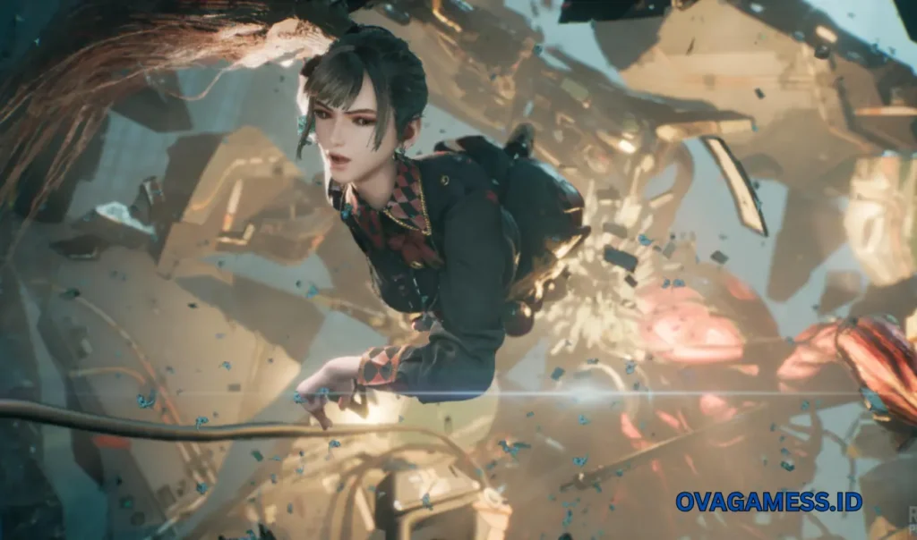 Stellar Blade hack and slash gameplay screenshot