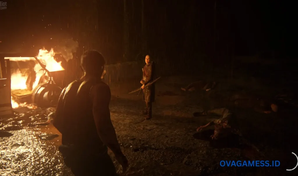 TLOU 2 post-apocalyptic world environment