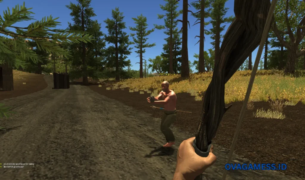 Rust multiplayer open world survival environment